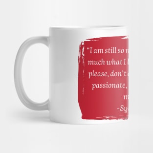 Sylvia Plath Mug